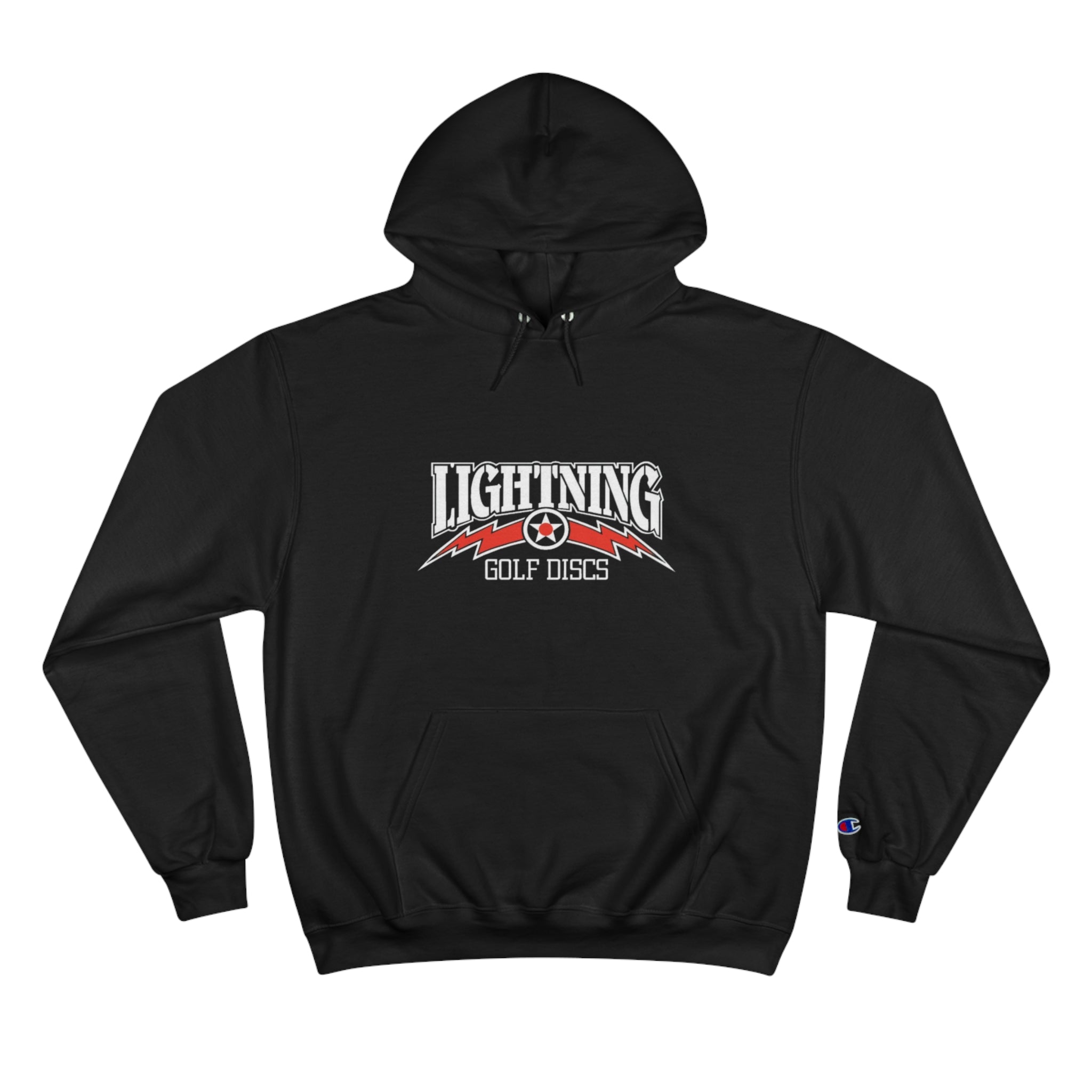 Lightning Golf Discs Original (OG) Logo Champion Disc Golf Hoodie