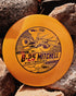 Lightning Discs #1 Driver, B-25 Mitchell edition in NXT plastic, a classic high-glide distance driver with a slightly domey profile and vintage-inspired stamp.