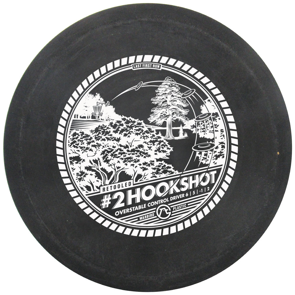 P-38 #2 Hookshot by Lightning Discs in durable Warbird plastic, designed for reliable overstable flight and excellent control in headwinds and hyzer approaches.