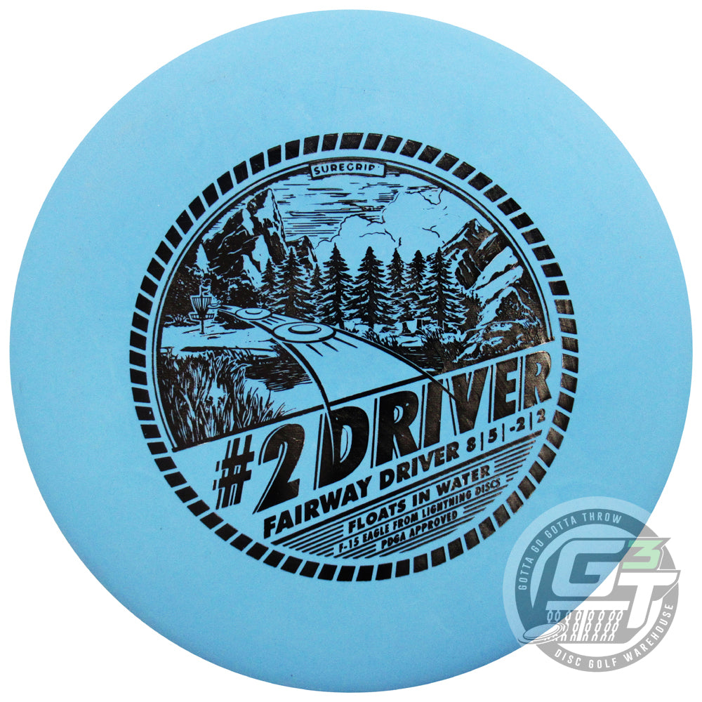 Lightning Sure Grip Rubber Putter Golf Disc