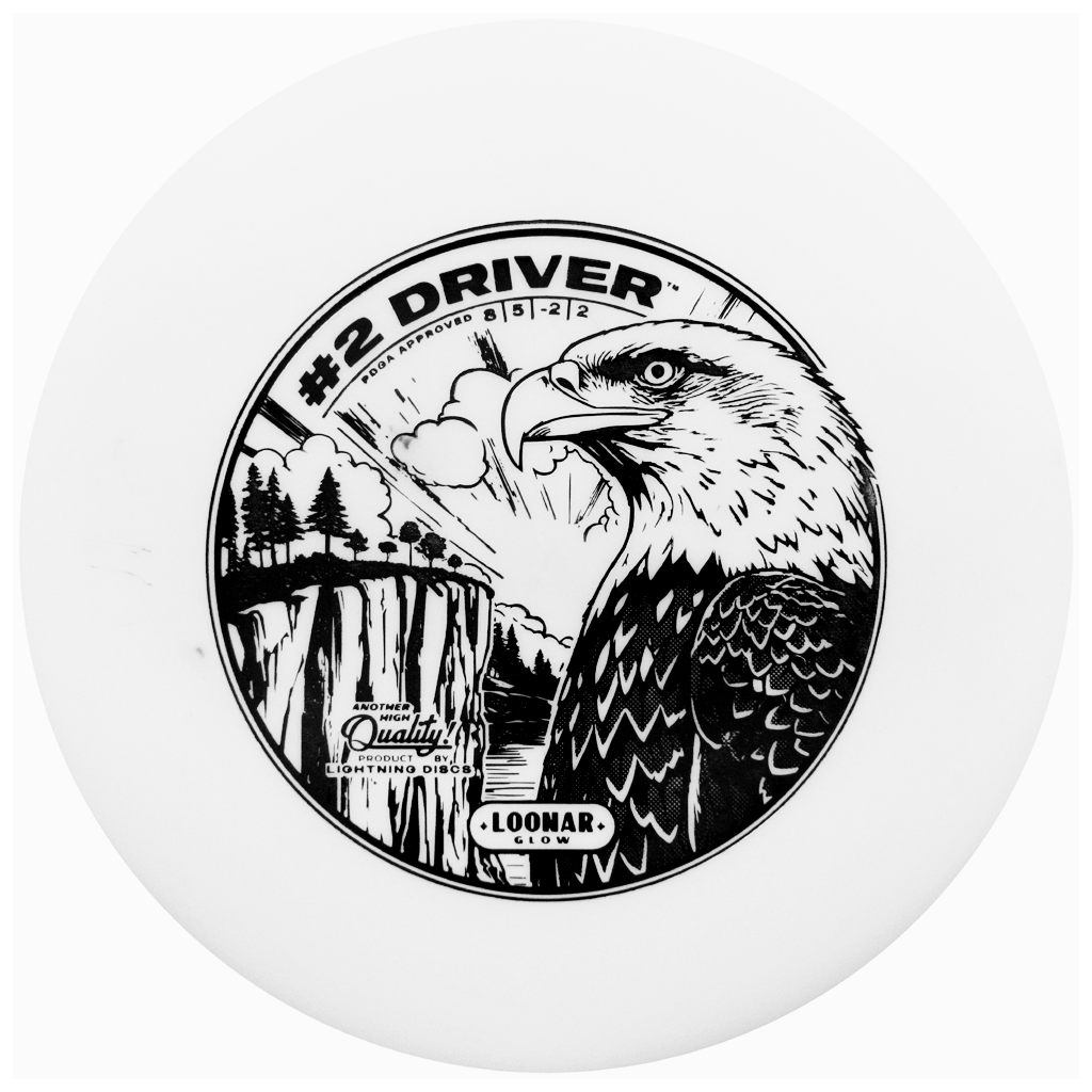 Lightning Sure Grip Rubber Putter Golf Disc