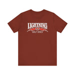 Lightning Golf Discs Original (OG) Logo USA Unisex Jersey Short Sleeve Disc Golf Tee