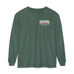 Lightning Golf Discs Original (OG) Logo Unisex Garment-dyed Long Sleeve Disc Golf T-Shirt