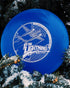 Lightning Discs #2 Hookshot P-38 edition in NXT plastic, an overstable midrange disc with a smooth, slightly flexible feel and military-inspired stamp for controlled fade shots.