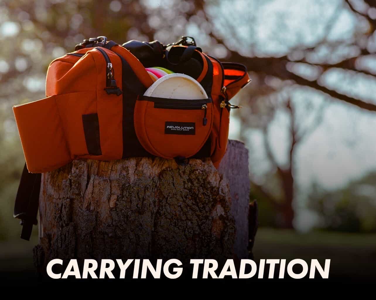 Revolution Carolina Team V3 Disc Golf Bag - Rust