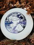 Lightning Discs Loonar Glow Rubber Putter, a wind-resistant, highly durable putter that floats on water and glows brightly for night rounds.