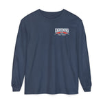 Lightning Golf Discs Original (OG) Logo Unisex Garment-dyed Long Sleeve Disc Golf T-Shirt