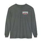 Lightning Golf Discs Original (OG) Logo Unisex Garment-dyed Long Sleeve Disc Golf T-Shirt