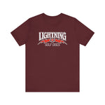 Lightning Golf Discs Original (OG) Logo USA Unisex Jersey Short Sleeve Disc Golf Tee