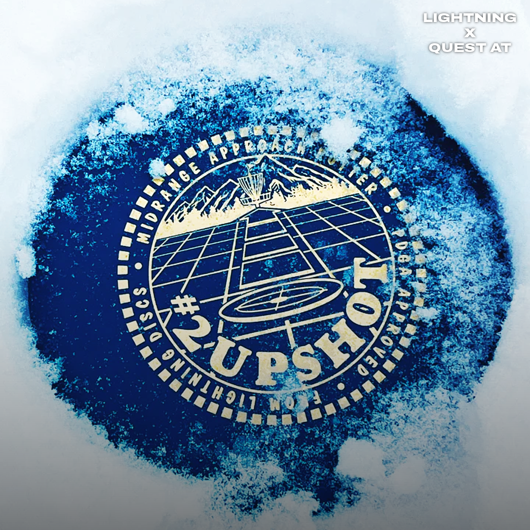 5 PACK BUNDLE: Lightning Sure Grip #2 Upshot Putter Golf Disc