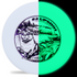 Lightning Loonar Glow #2 Upshot Putter Golf Disc