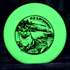 Lightning Loonar Glow #2 Upshot Putter Golf Disc