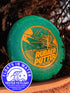 Lightning Discs Sure Grip Rubber Putter, a soft, flexible putter with a rounded edge and tacky rubber blend, designed for confident grip and straight, consistent putts.